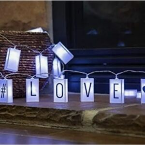 Light-Up Love Sign